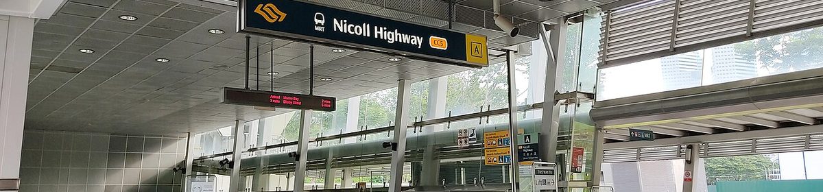 Nicoll Highway MRT station Exit A on the Circle Line