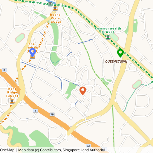 Bloomsbury Residences location map — Media Circle, one-north