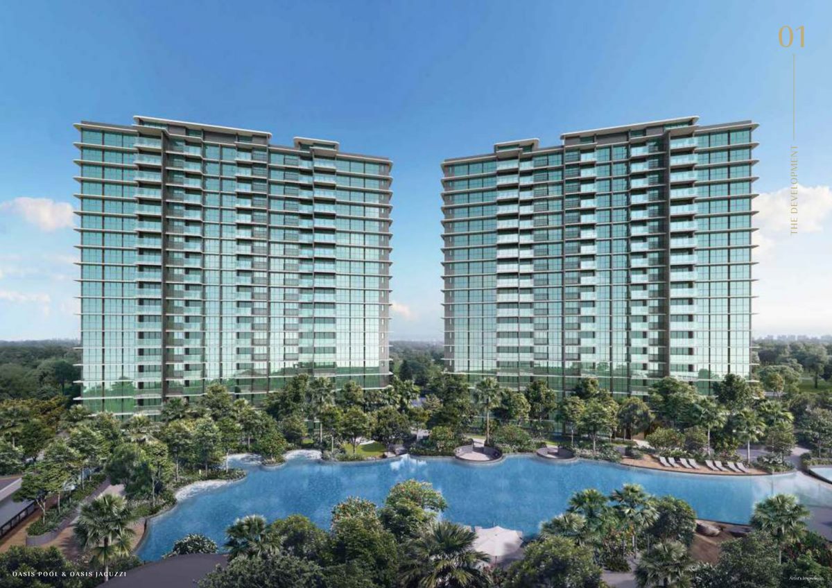 The Chuan Park residential towers at Lorong Chuan