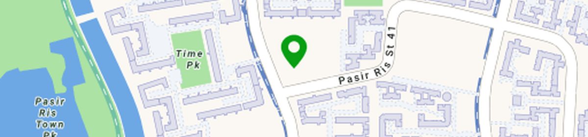 OneMap view of Casuarina Primary School near Coastal Cabana