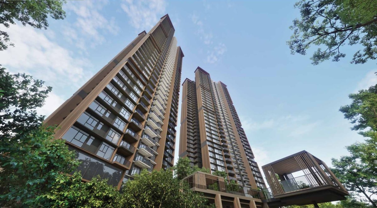 Elta twin towers on Clementi Avenue 1