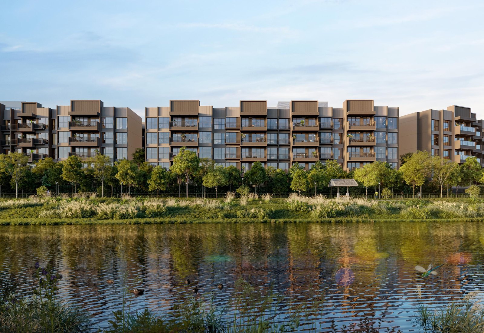 Faber Residence — nine low-rise 5-storey blocks fronting Sungei Ulu Pandan in Faber Hills