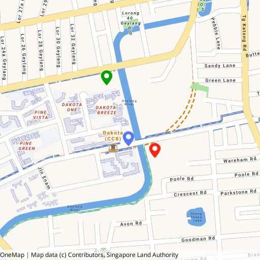 Grand Dunman location map