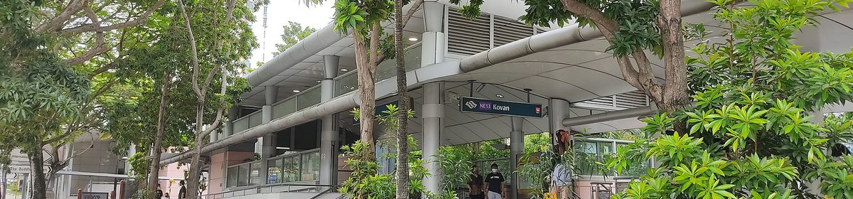 Kovan MRT station on the North-East Line