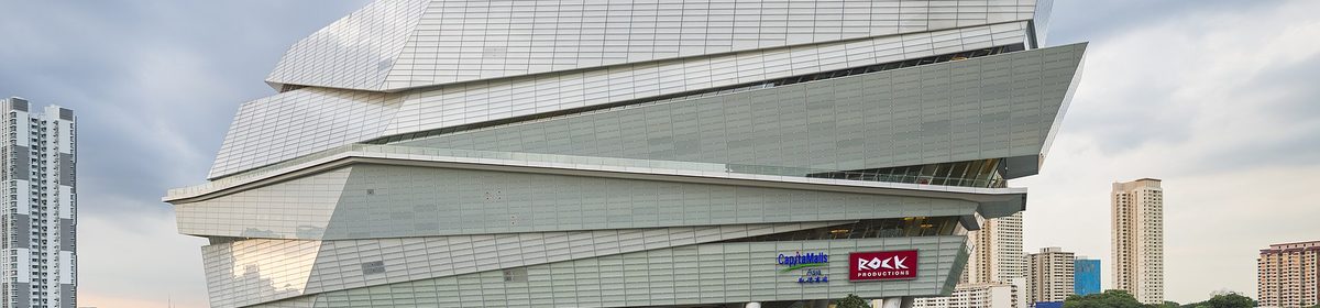 Singapore Science Park and one-north work and retail clusters