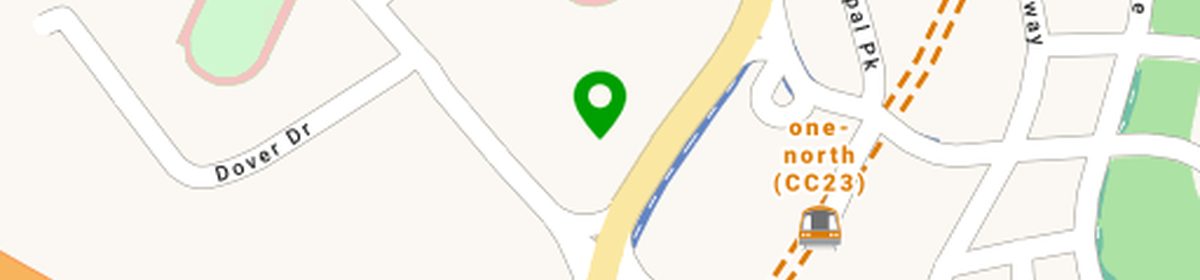 OneMap view of schools near LyndenWoods, Singapore Science Park