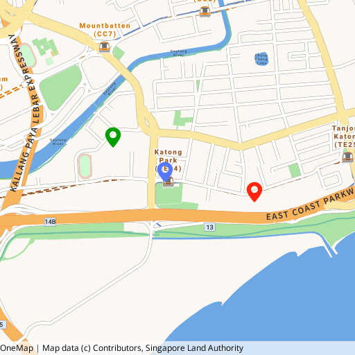 Meyer Blue location map