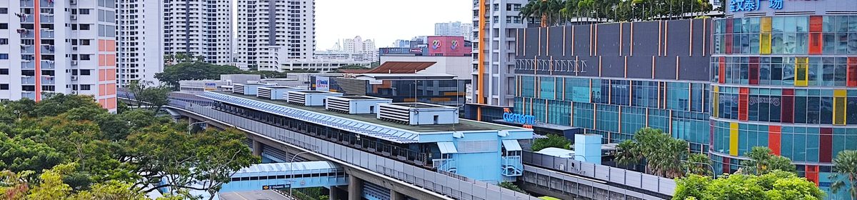 Clementi MRT station and The Clementi Mall town hub