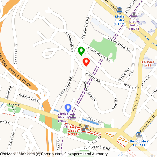 Orchard Sophia location map