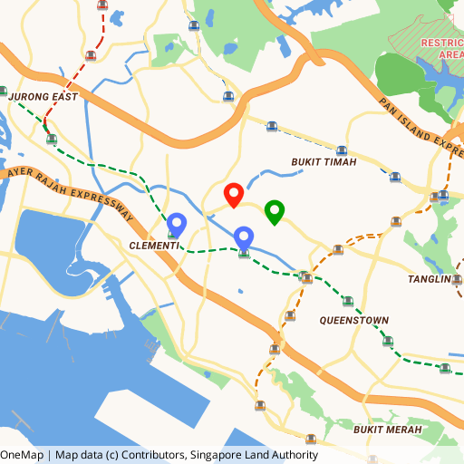 Pinetree Hill location map