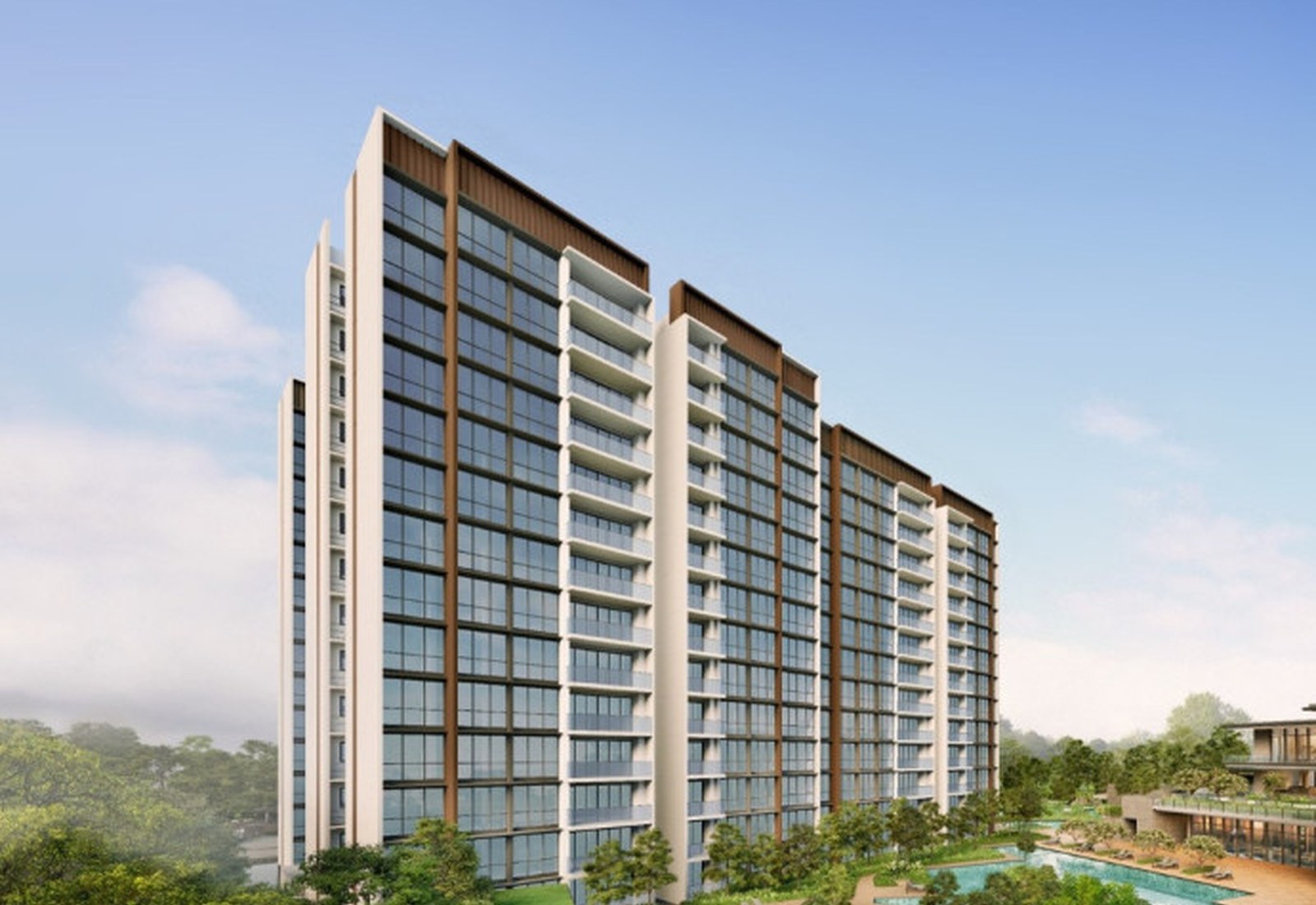 The Tampines regional centre, the mature town around Rivelle Tampines
