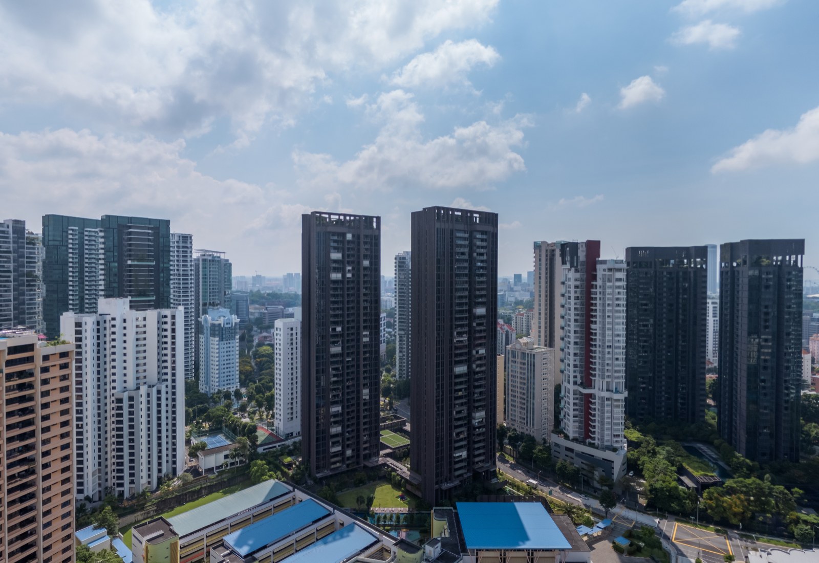 The Singapore River at Robertson Quay, beside River Modern in River Valley