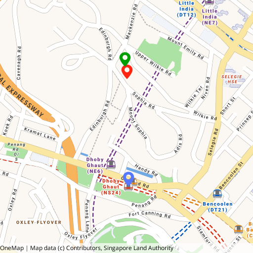 Sophia Meadow location map — 132 Sophia Road, District 9