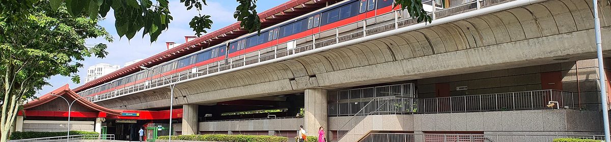 Lakeside MRT station entrance on the East-West Line