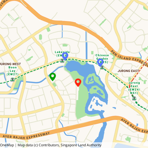 The LakeGarden Residences location map