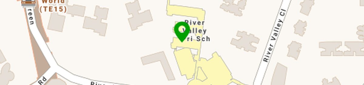 OneMap view of River Valley Primary School at 2 River Valley Green