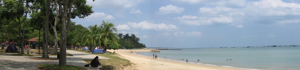The East Coast waterfront along the Bayshore precinct